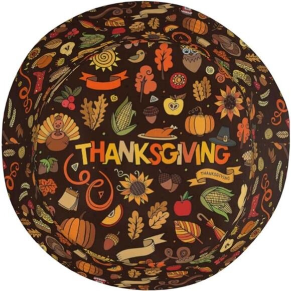 Thanksgiving Pattern Halloween Pumpkins Bucket Hats Packable Summer Outdoor Cap - Picture 4 of 8